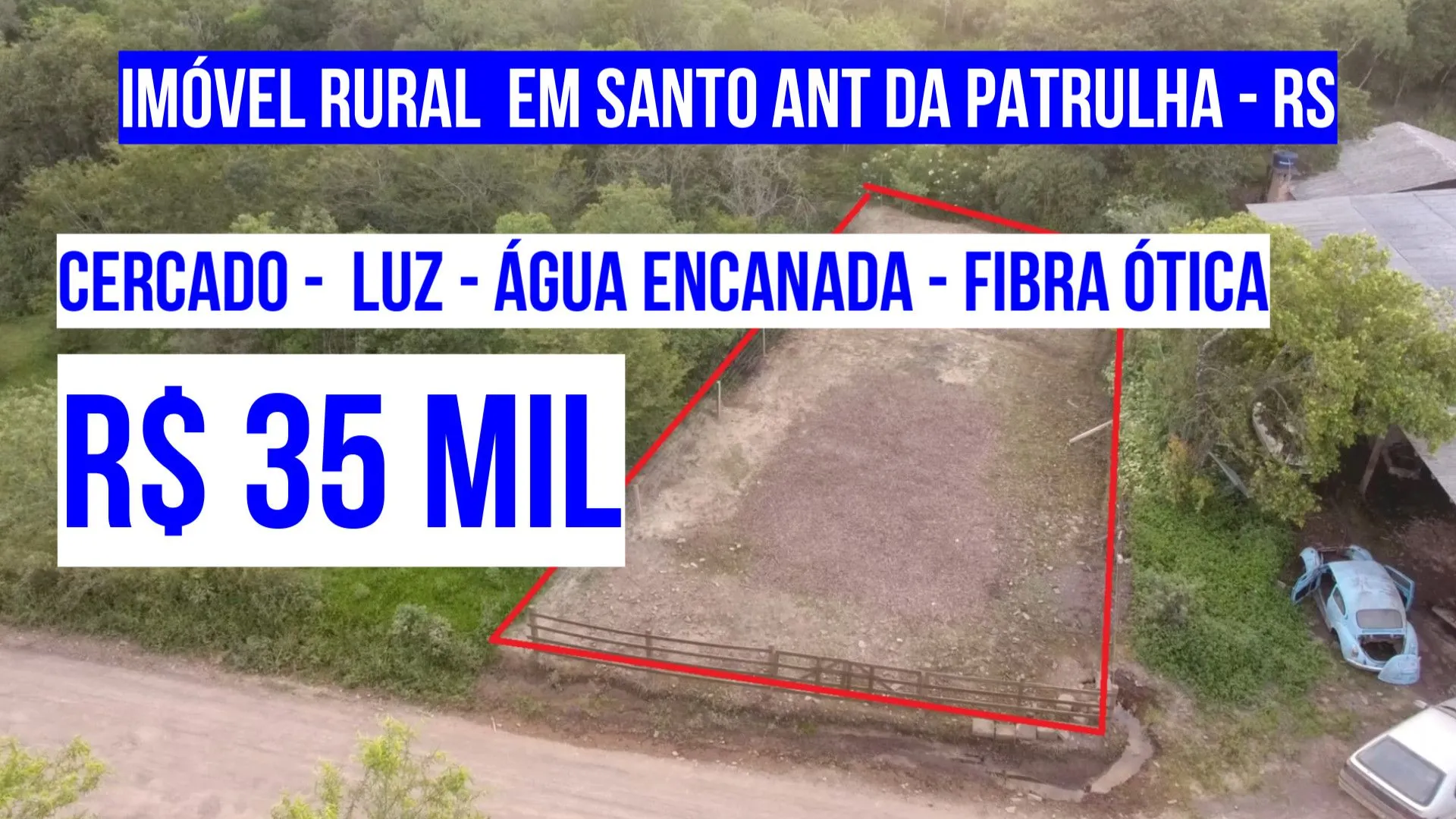 Terreno à venda de 360 m² em Santo Antônio da Patrulha, RS, Brasil