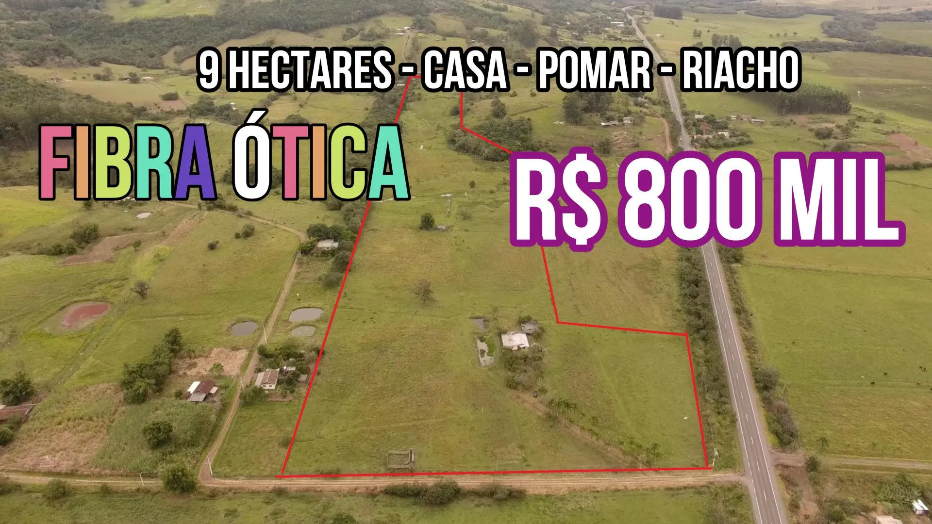 Chácara à venda de 9 ha em Santo Antônio da Patrulha, RS, Brasil