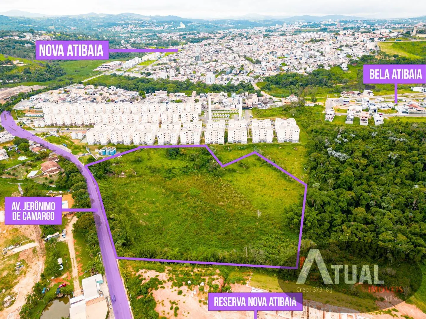 Terreno à venda de 2 ha em Atibaia, SP, Brasil