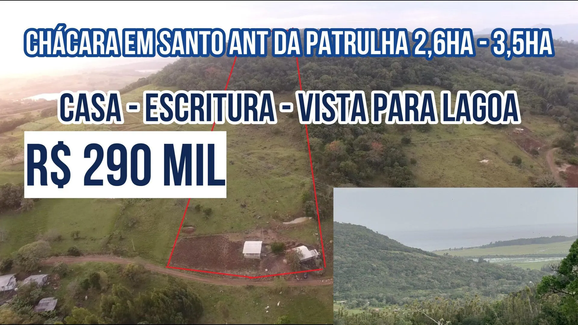 Country home for sale of 6 acres in Santo Antônio da Patrulha, RS, Brazil