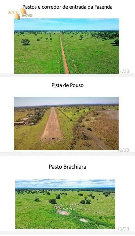 Fazenda à venda de 10.593 ha em Pontes e Lacerda, MT, Brasil