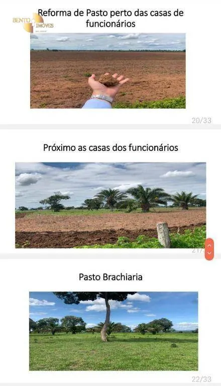 Fazenda à venda de 10.593 ha em Pontes e Lacerda, MT, Brasil