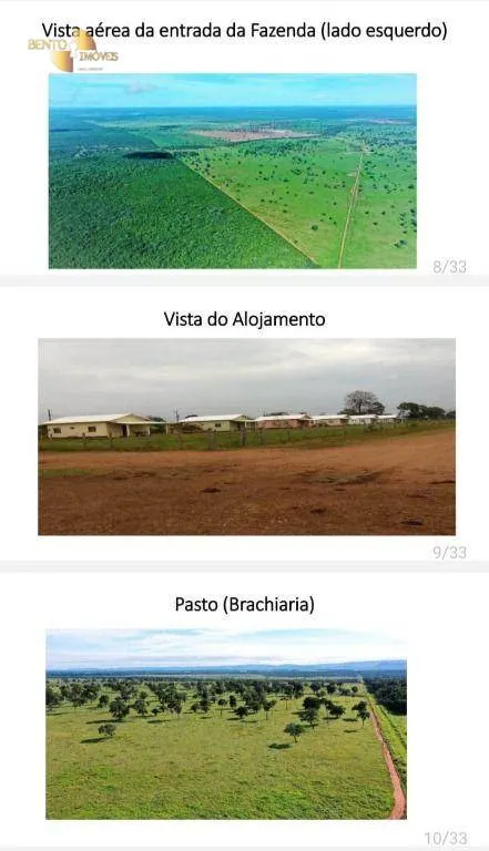 Fazenda à venda de 10.593 ha em Pontes e Lacerda, MT, Brasil