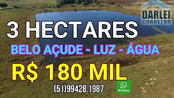 Small farm for sale of 7 acres in Santo Antônio da Patrulha, RS, Brazil