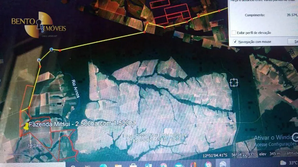 Fazenda à venda de 2.500 ha em Tapurah, MT, Brasil