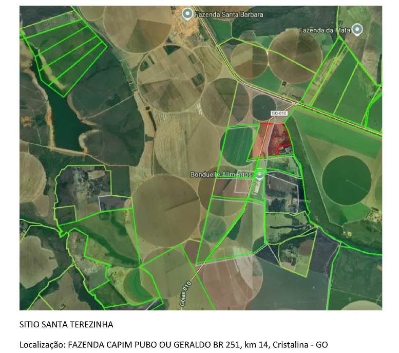 Small farm for sale of 96 acres in Cristalina, GO, Brazil