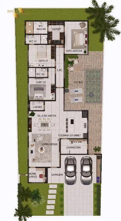 House for sale of 424 m² in Cuiabá, MT, Brazil