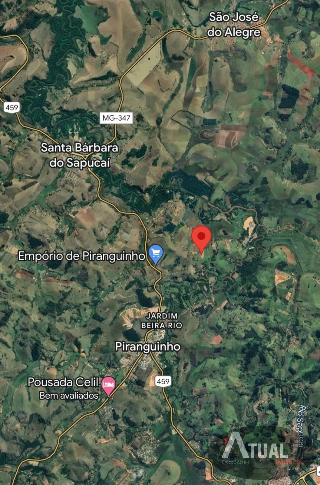 Sítio à venda de 33 ha em Piranguinho, MG, Brasil