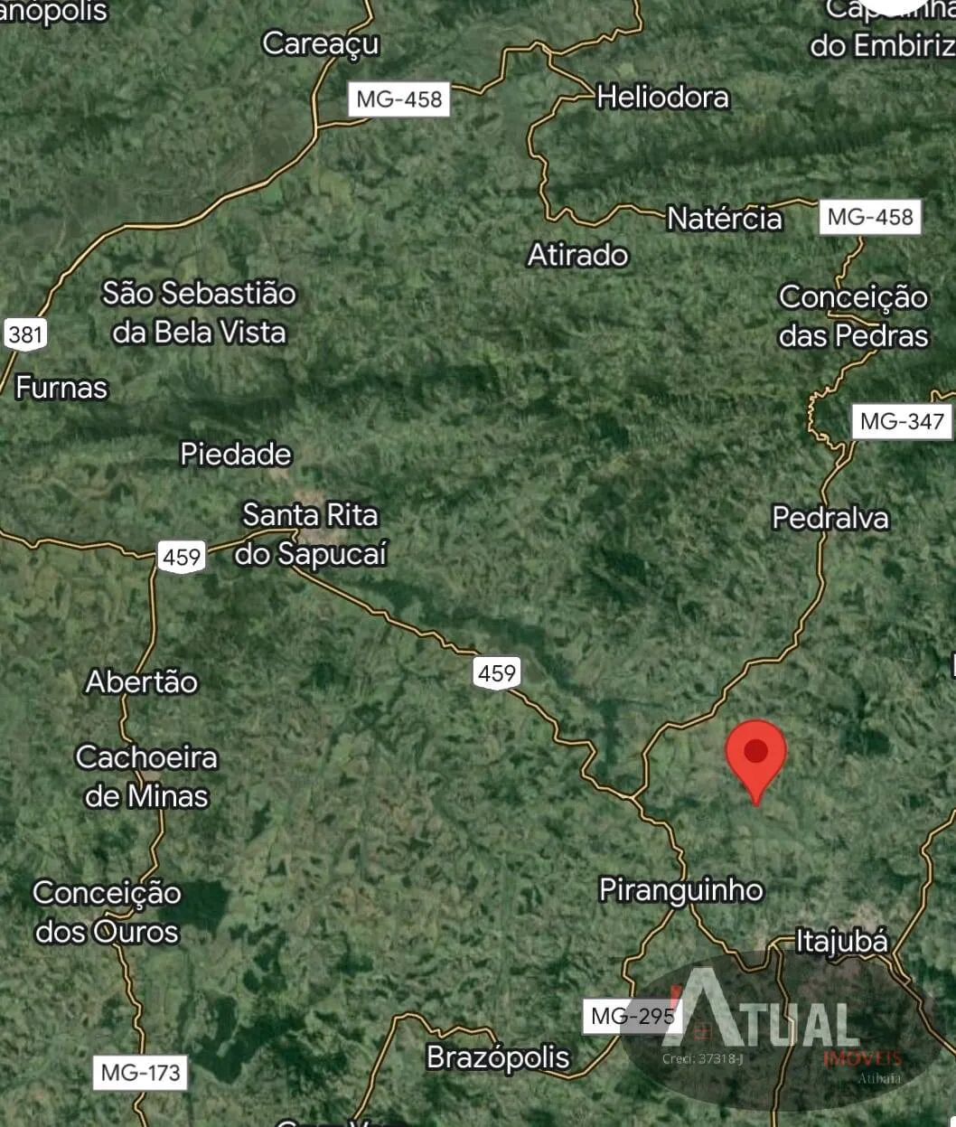 Sítio à venda de 33 ha em Piranguinho, MG, Brasil
