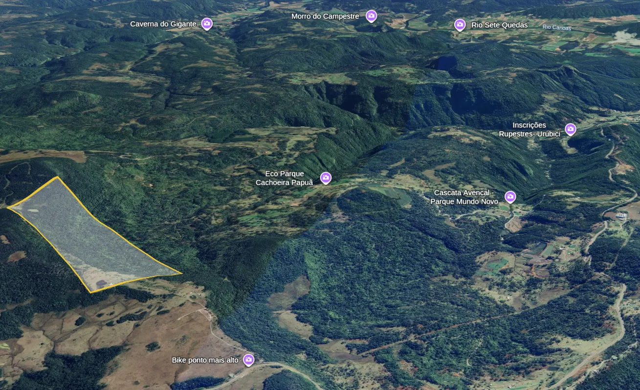 Sítio à venda de 71 ha em Urubici, SC, Brasil