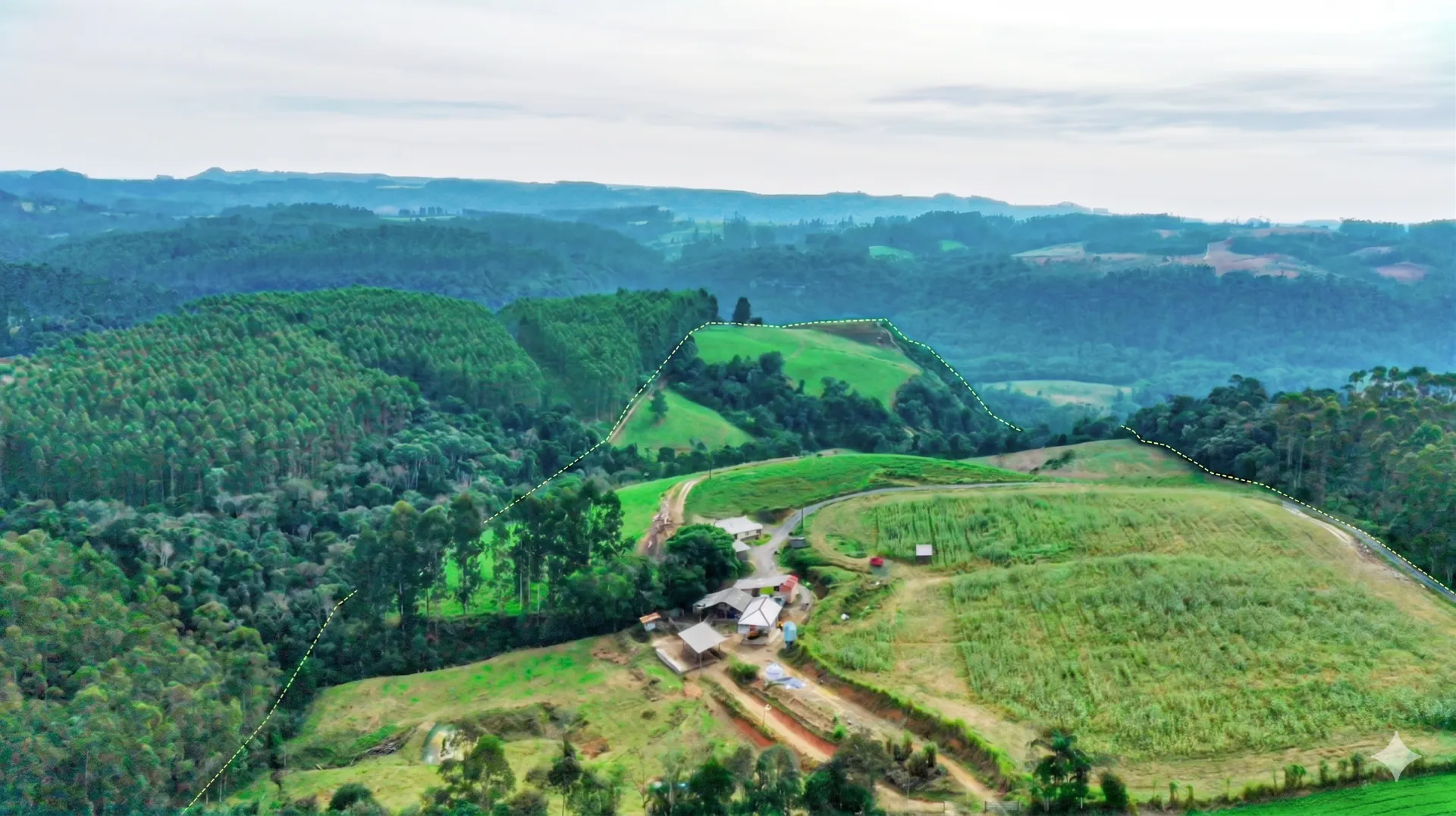 Sítio à venda de 21 ha em Witmarsum, SC, Brasil