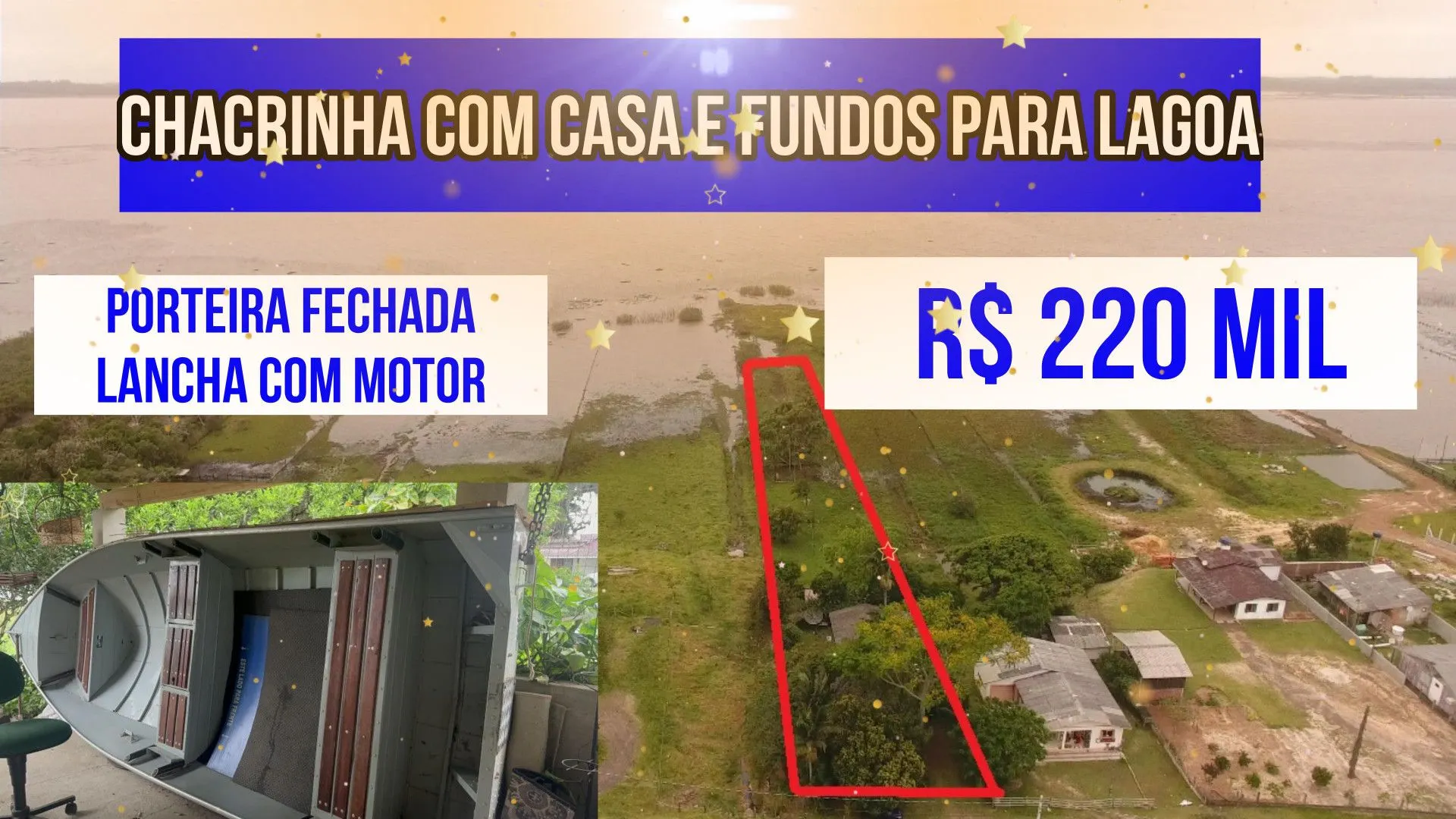 Chácara à venda de 2.900 m² em Três Cachoeiras, RS, Brasil