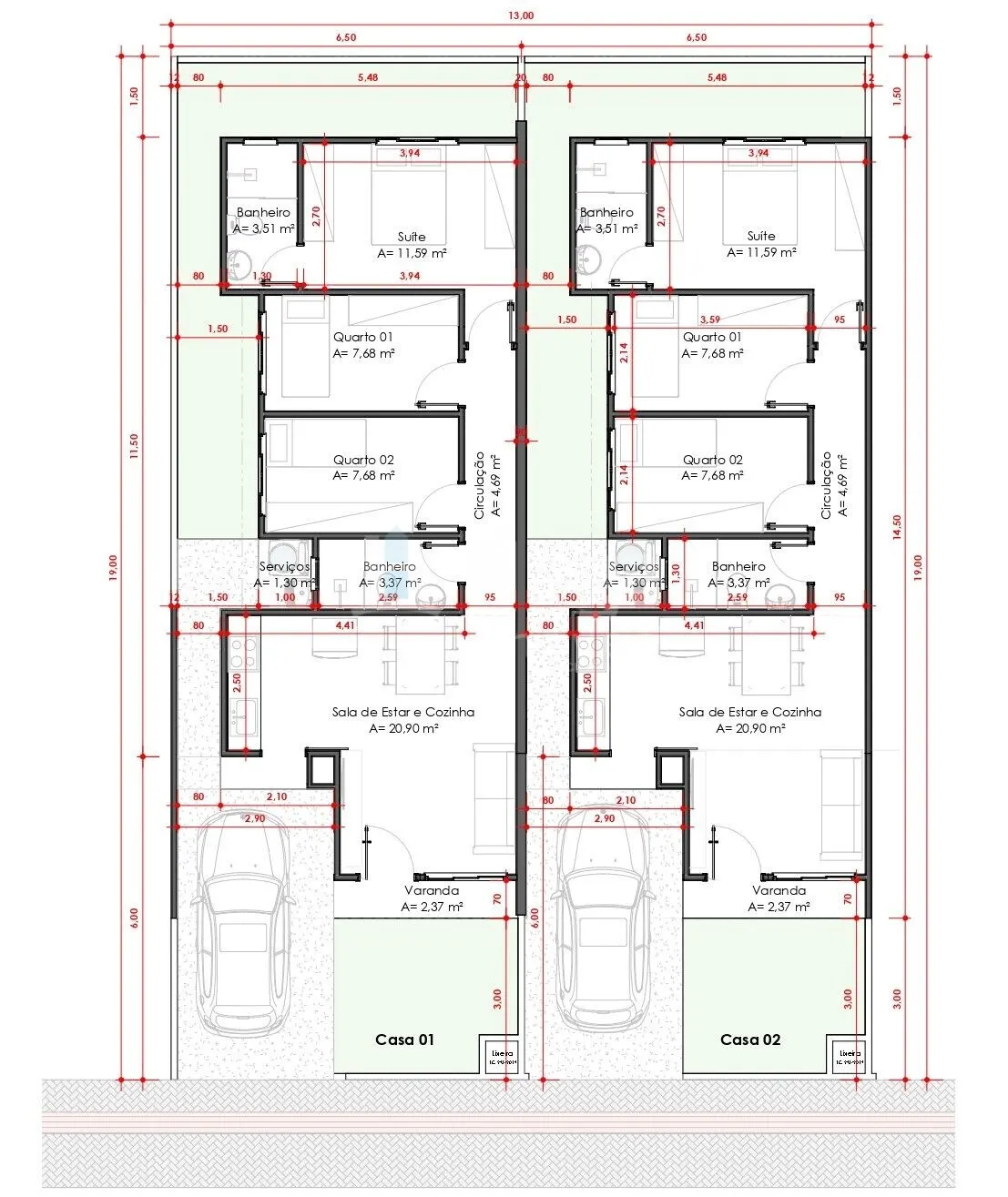 Casa à venda de 72 m² em Brusque, SC, Brasil