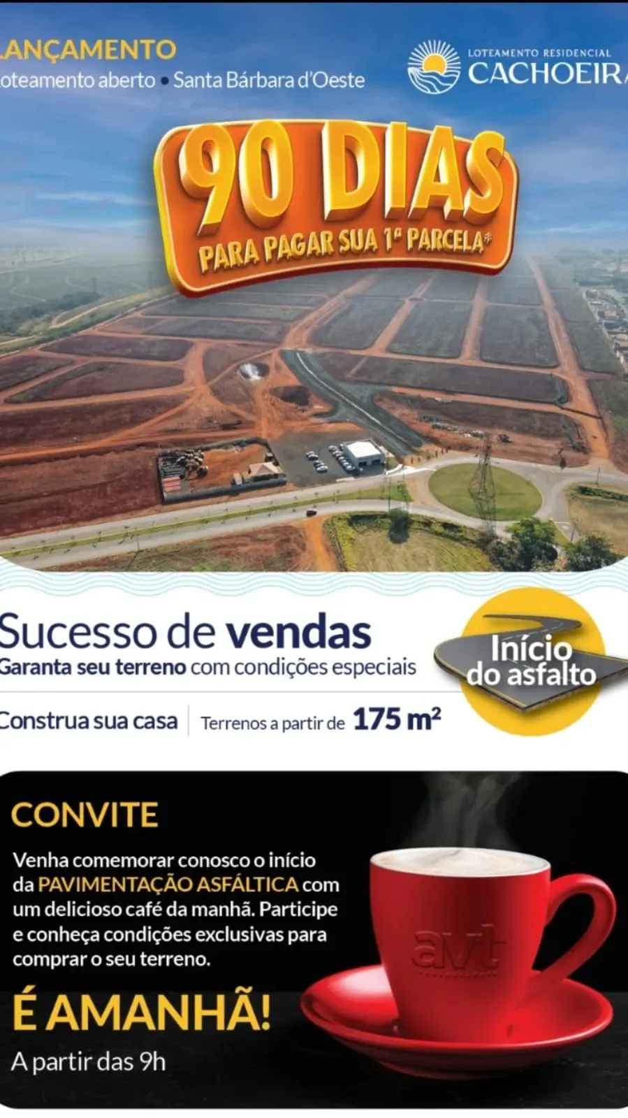 Terreno à venda de 175 m² em Santa Bárbara d'Oeste, SP, Brasil