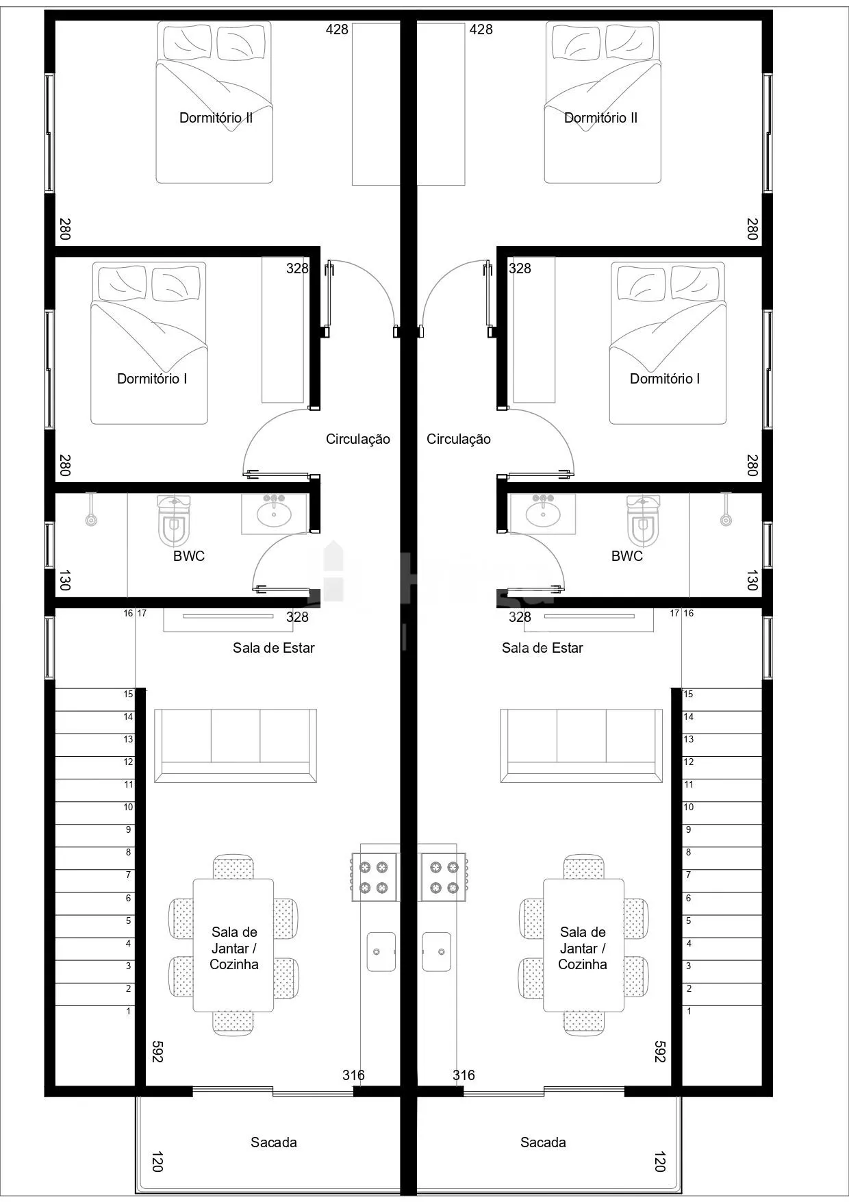 Casa à venda de 92 m² em Brusque, SC, Brasil