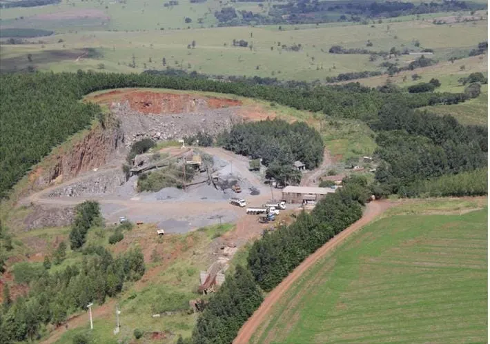 Mineração à venda de 45 ha em Itaporanga, SP, Brasil