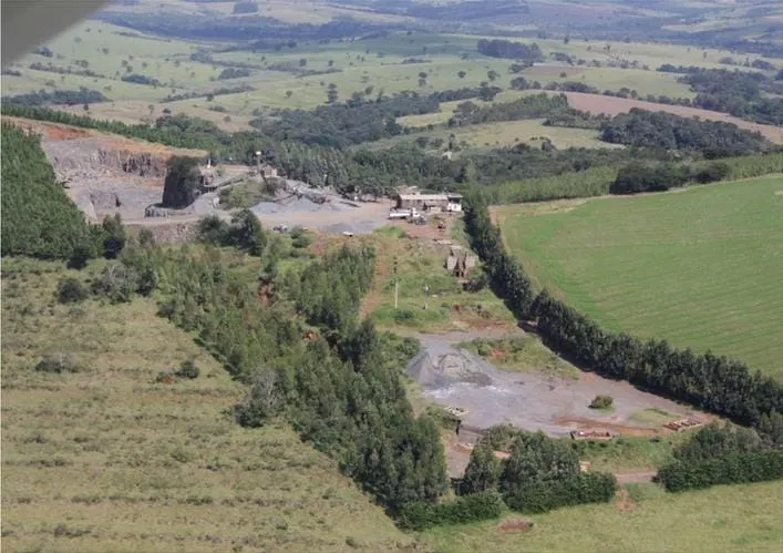 Mineração à venda de 45 ha em Itaporanga, SP, Brasil