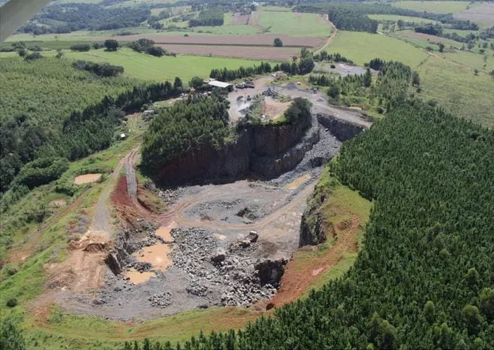 Mineração à venda de 45 ha em Itaporanga, SP, Brasil