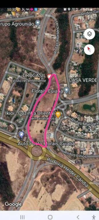 Terreno à venda de 380 m² em Cuiabá, MT, Brasil
