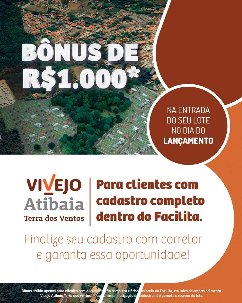 Terreno à venda de 175 m² em Atibaia, SP, Brasil
