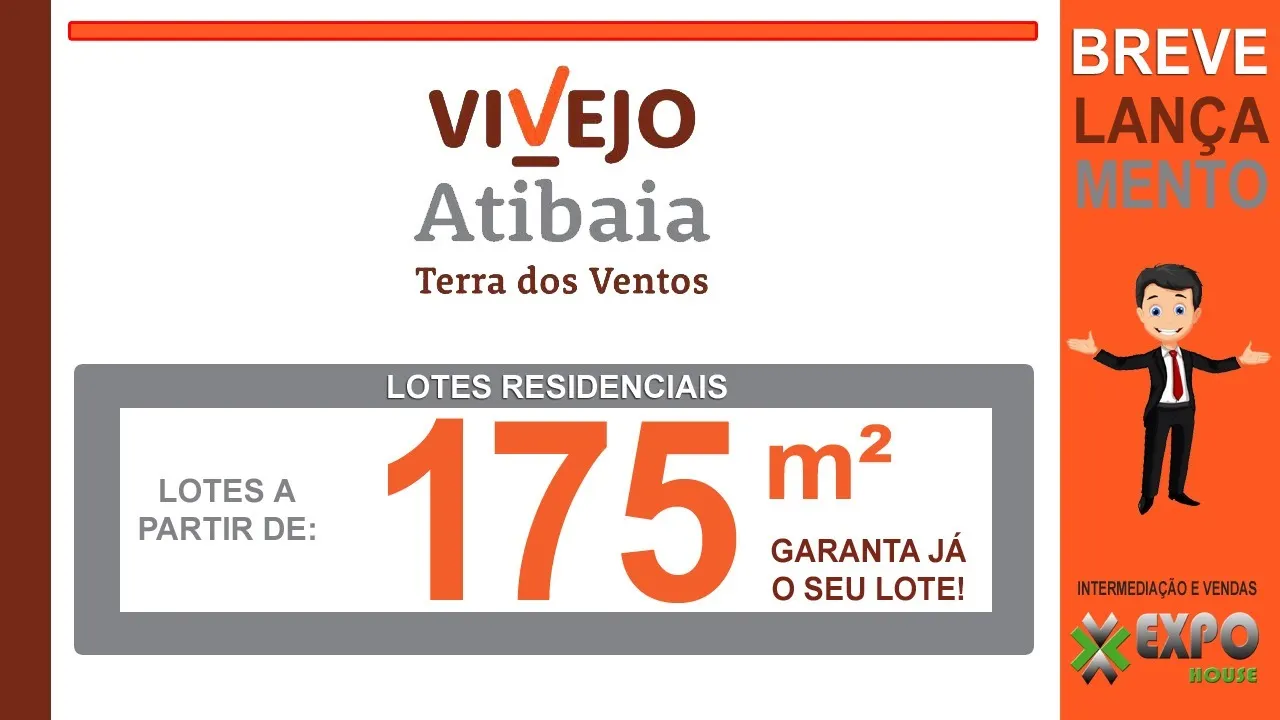Terreno à venda de 175 m² em Atibaia, SP, Brasil