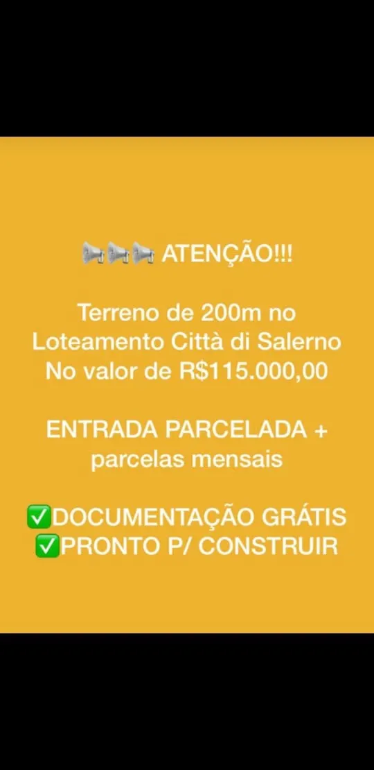 Terreno à venda de 200 m² em Campinas, SP, Brasil