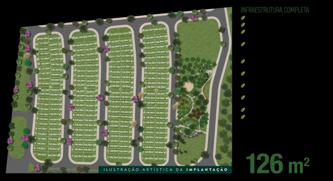 Plot for sale of 126 m² in Campinas, SP, Brazil