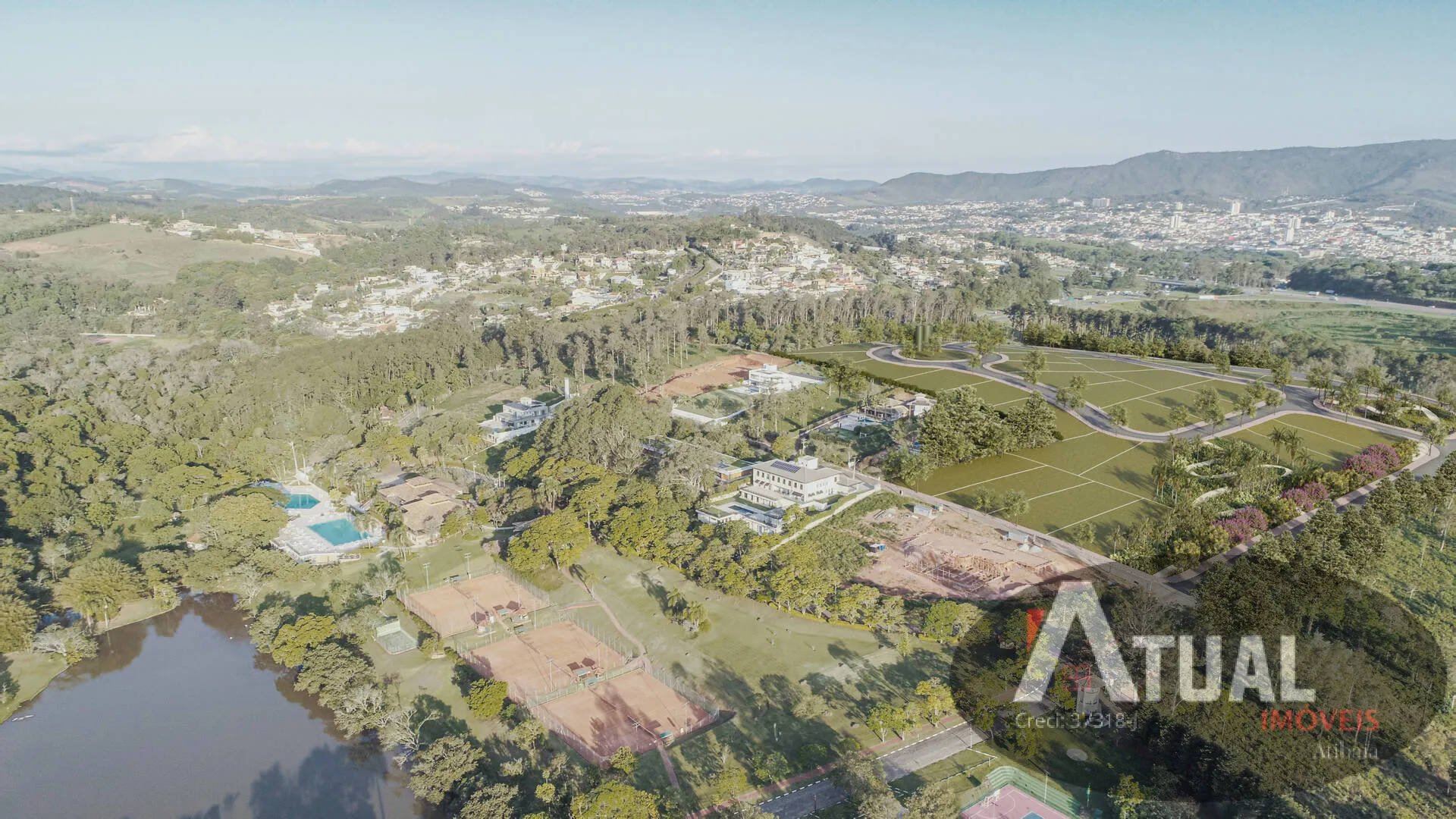 Plot for sale of 1,000 m² in Atibaia, SP, Brazil