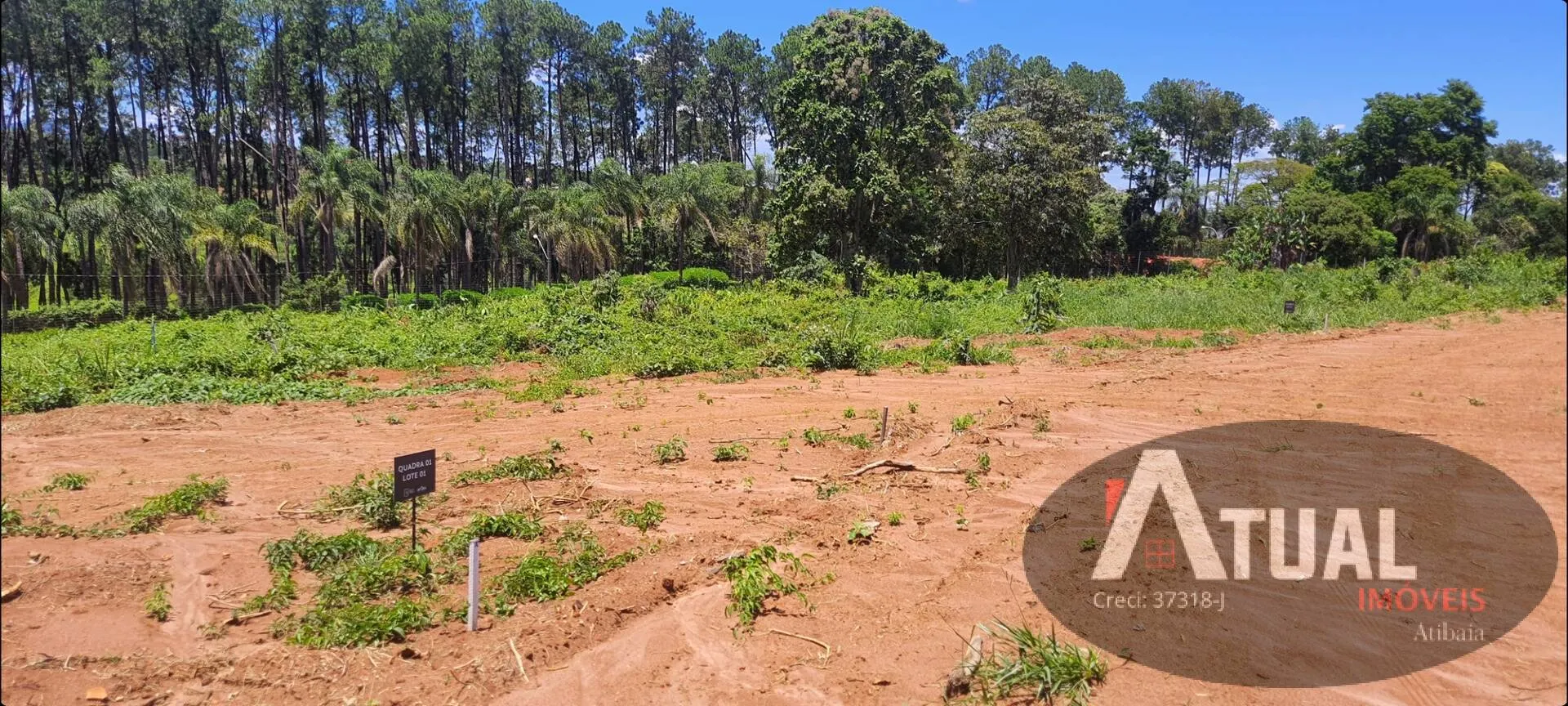 Plot for sale of 1,000 m² in Atibaia, SP, Brazil