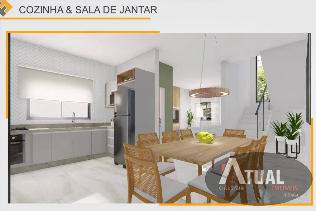 House for sale of 190 m² in Atibaia, SP, Brazil