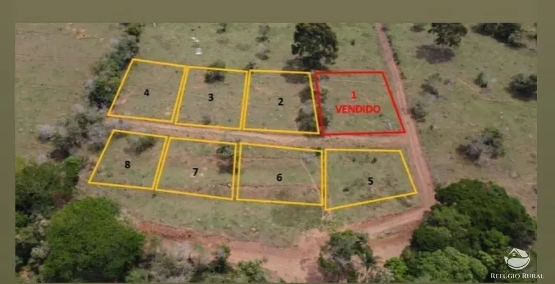 Plot for sale of 1,000 m² in Gonçalves, MG, Brazil