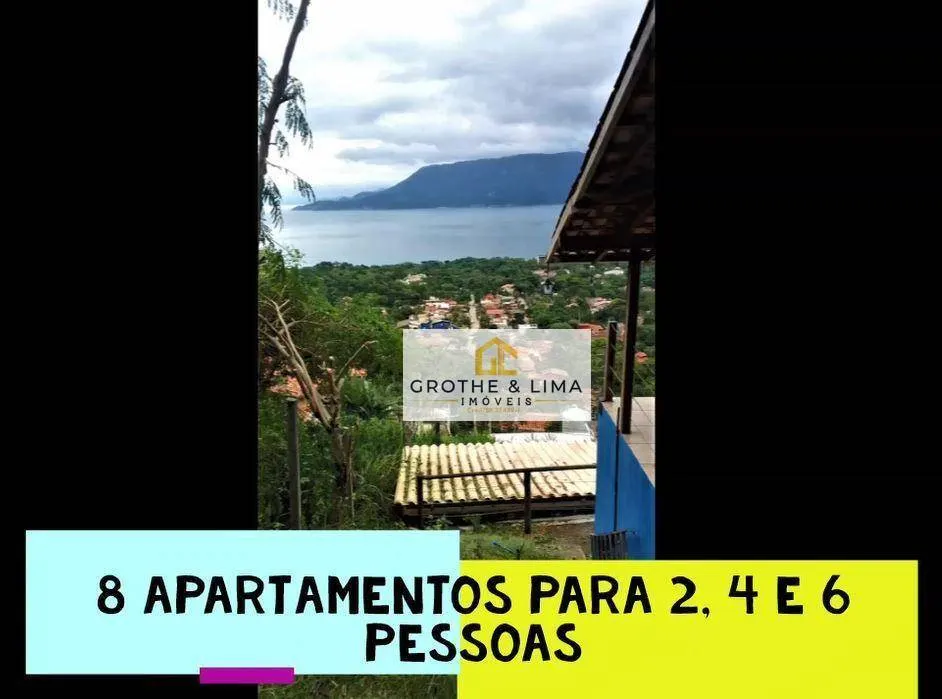 Pousada à venda de 1.700 m² em Ilhabela, SP, Brasil