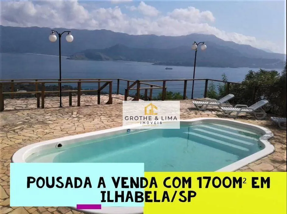 Pousada à venda de 1.700 m² em Ilhabela, SP, Brasil