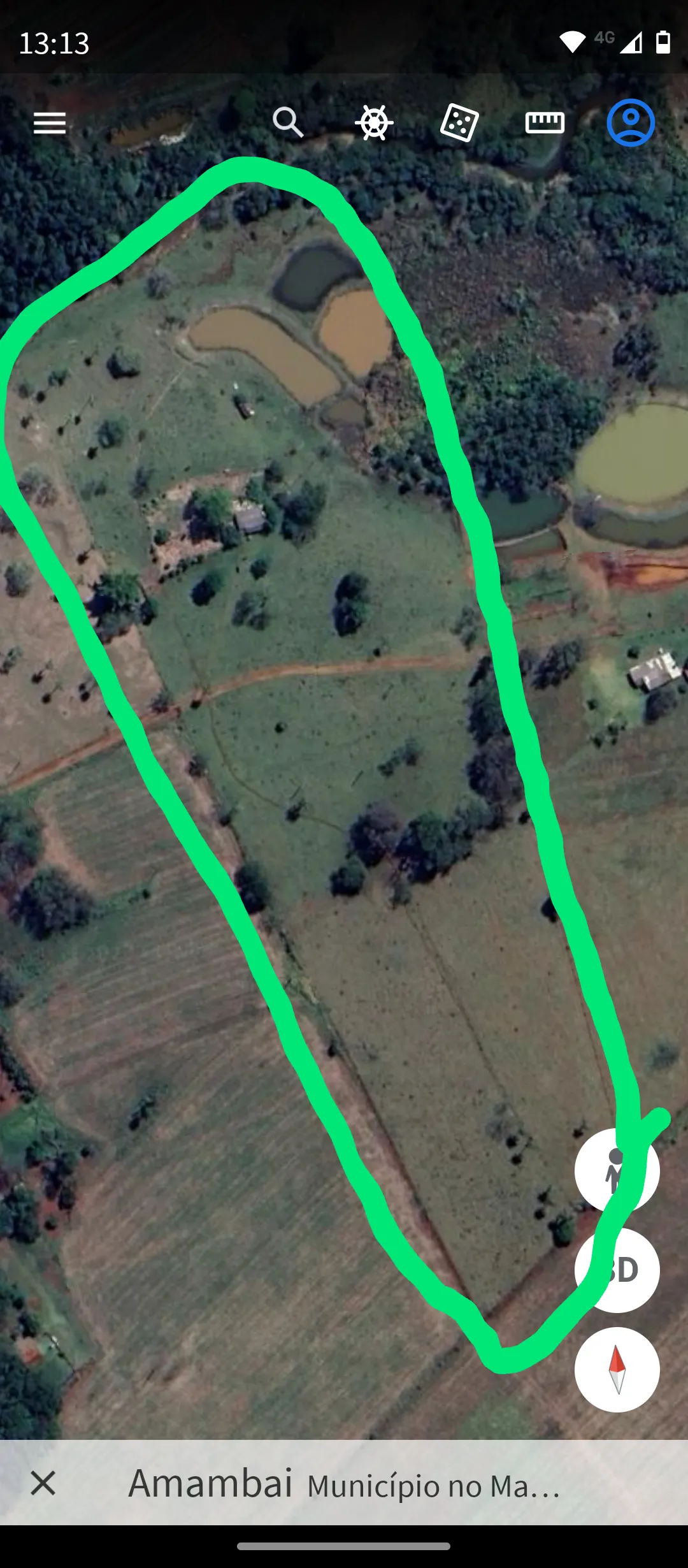 Country home for sale of 5 acres in Amambai, MS, Brazil