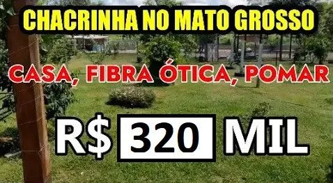 Chácara à venda de 2.300 m² em Santo Antônio do Leverger, MT, Brasil