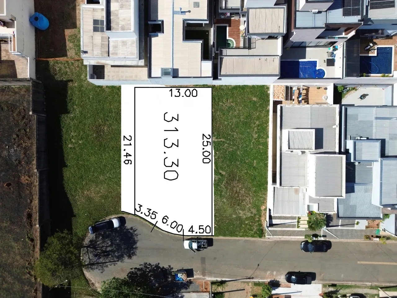 Plot for sale of 313 m² in Hortolândia, SP, Brazil