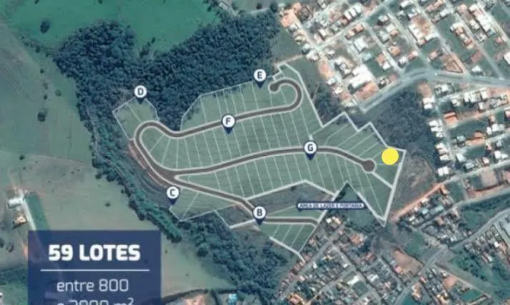 Plot for sale of 1,443 m² in Pouso Alegre, MG, Brazil