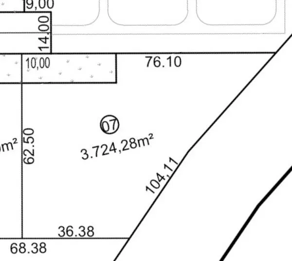 Plot for sale of 3,720 m² in Piraju, SP, Brazil