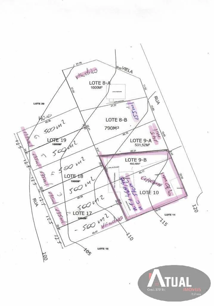 Plot for sale of 500 m² in Mairiporã, SP, Brazil