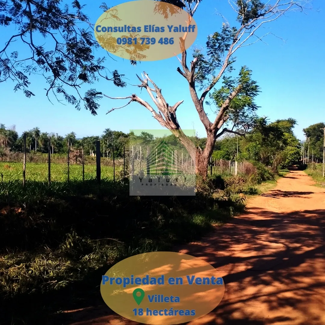 Fazenda à venda de 18 ha em Villeta, Paraguai
