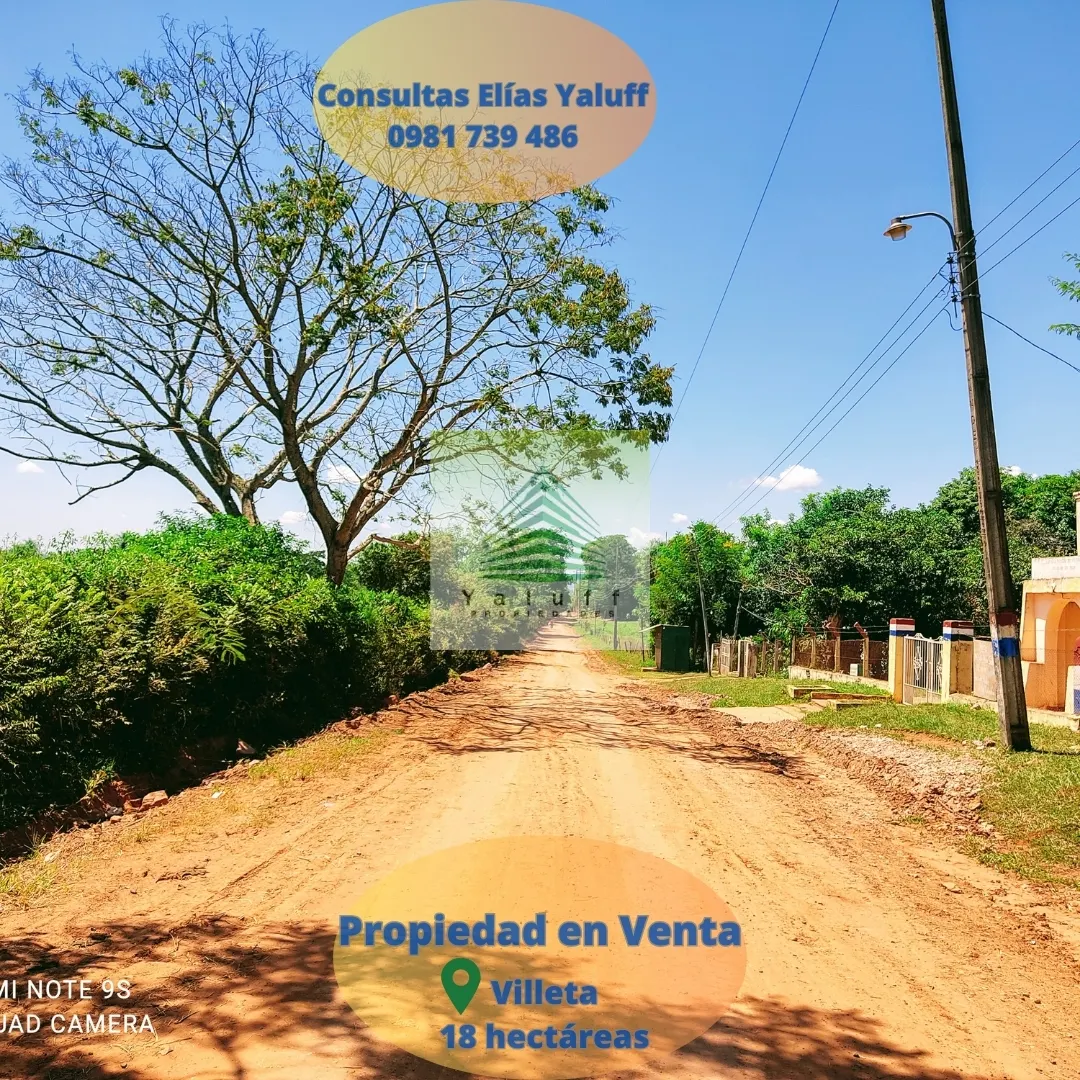 Fazenda à venda de 18 ha em Villeta, Paraguai