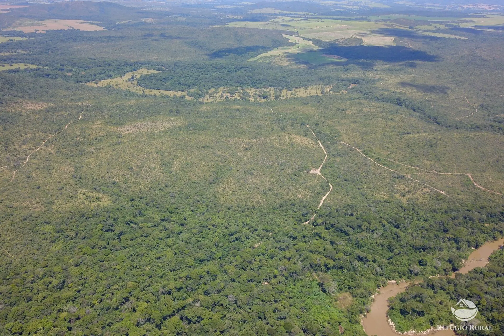 Farm for sale of 3,763 acres in Padre Bernardo, GO, Brazil