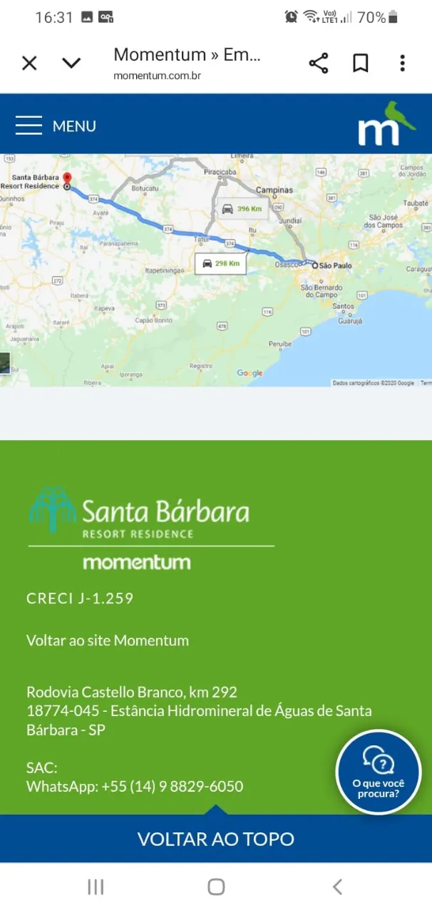Terreno à venda de 600 m² em Águas de Santa Bárbara, SP, Brasil