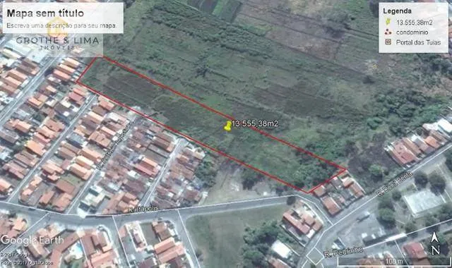 Plot for sale of 3 acres in Taubaté, SP, Brazil