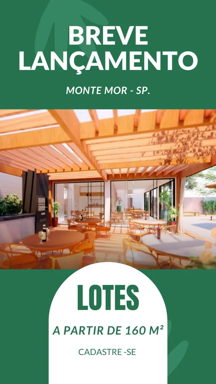 Plot for sale of 160 m² in Monte Mor, SP, Brazil