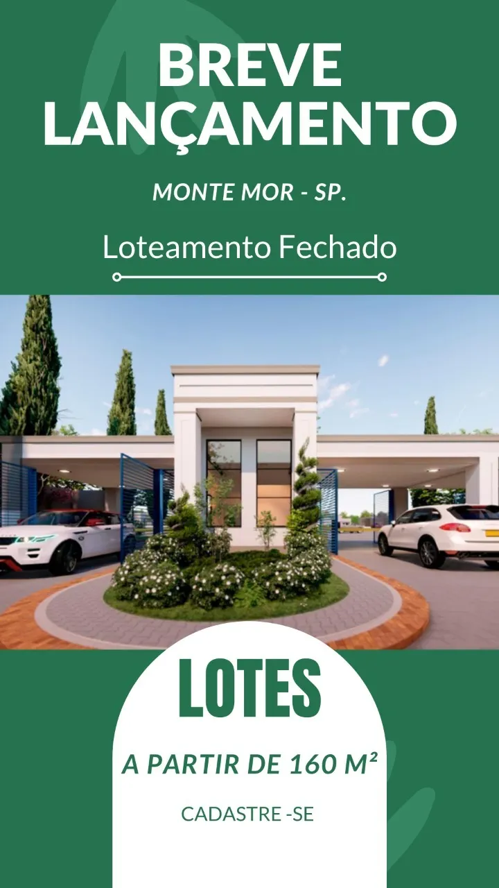 Terreno à venda de 160 m² em Monte Mor, SP, Brasil