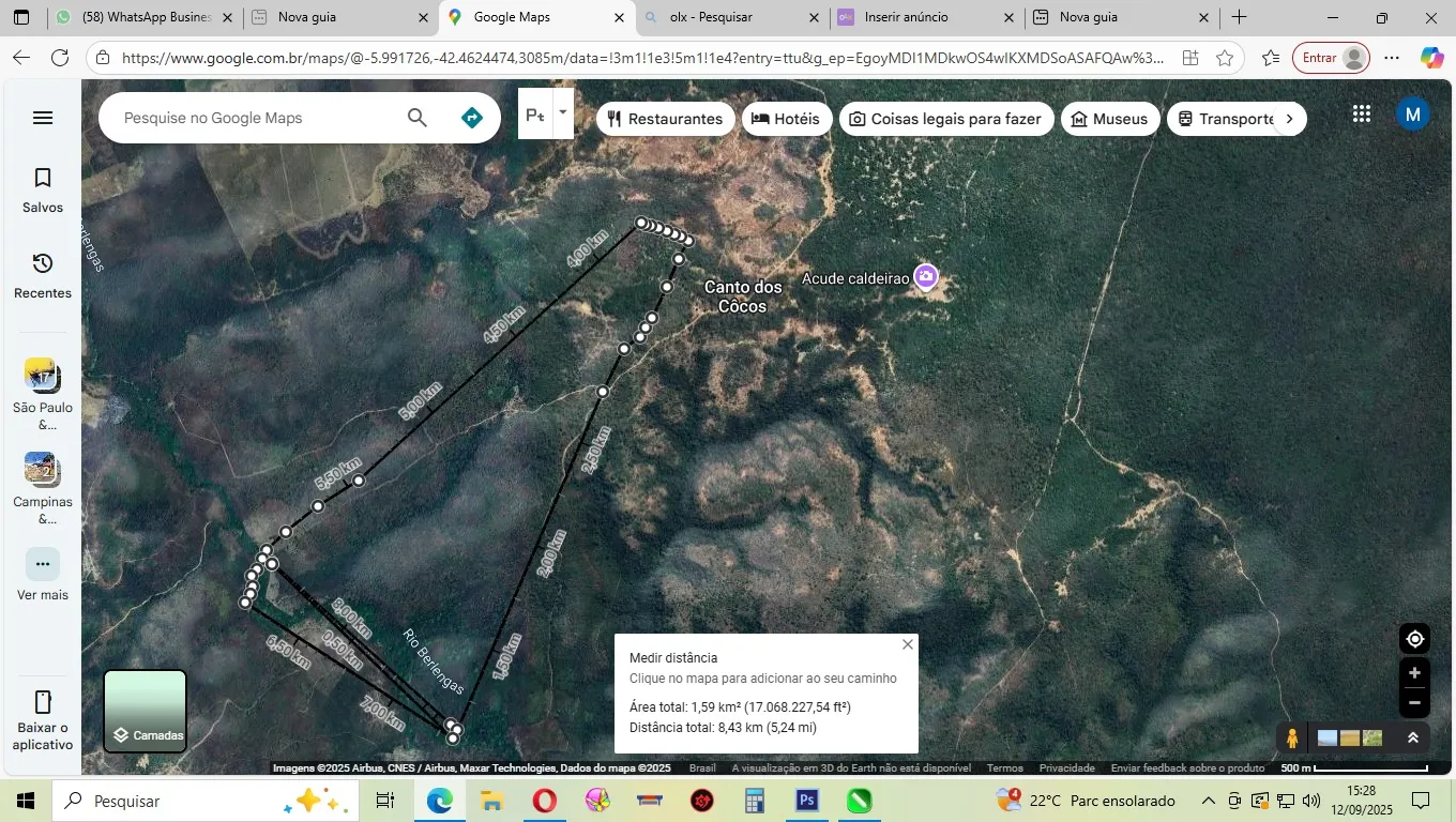 Terreno à venda de 138 ha em Hugo Napoleão, PI, Brasil