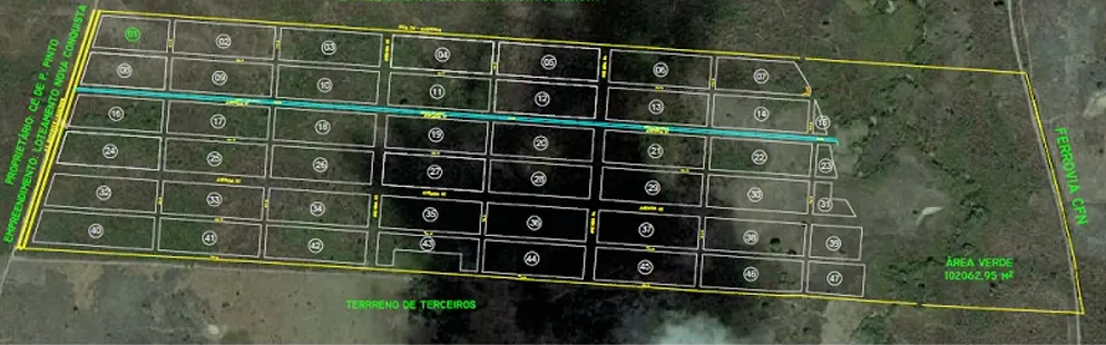 Plot for sale of 173 acres in Santa Rita, MA, Brazil