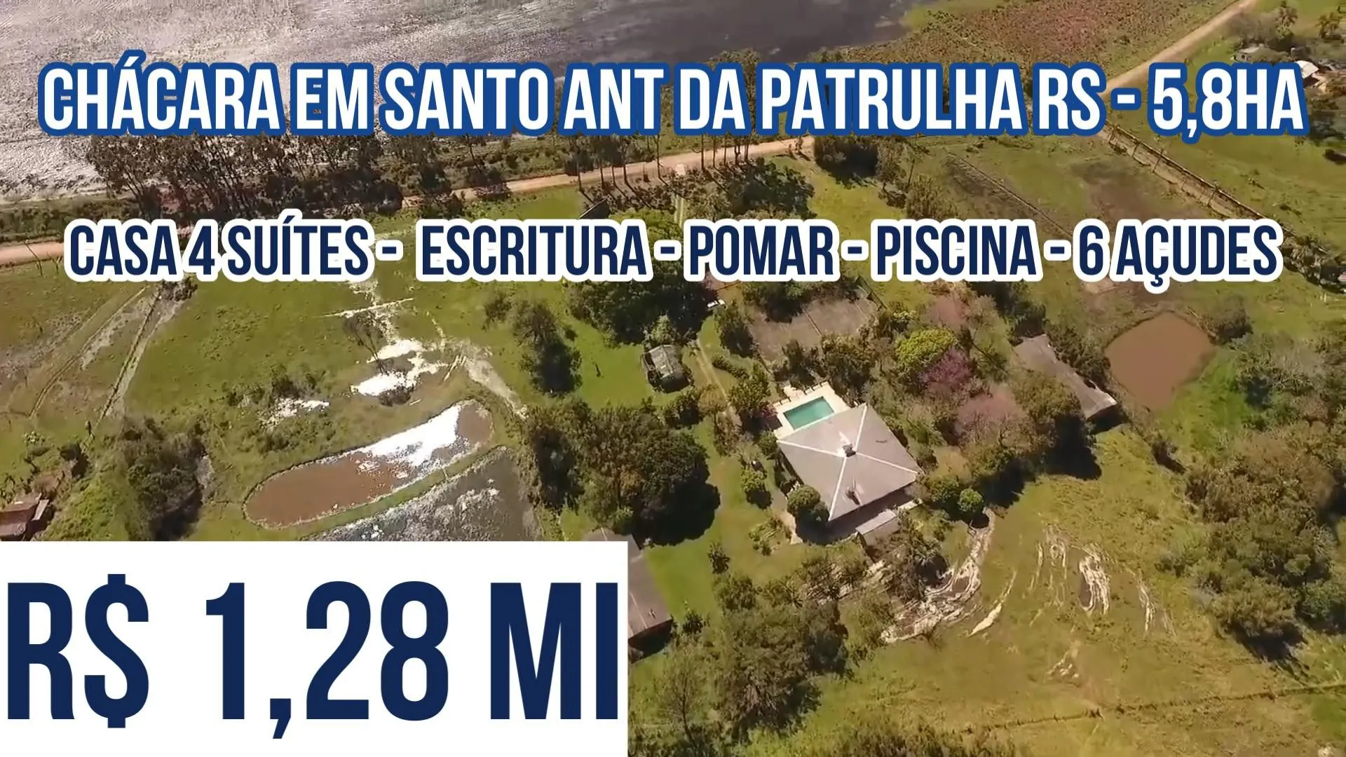 Country home for sale of 14 acres in Santo Antônio da Patrulha, RS, Brazil