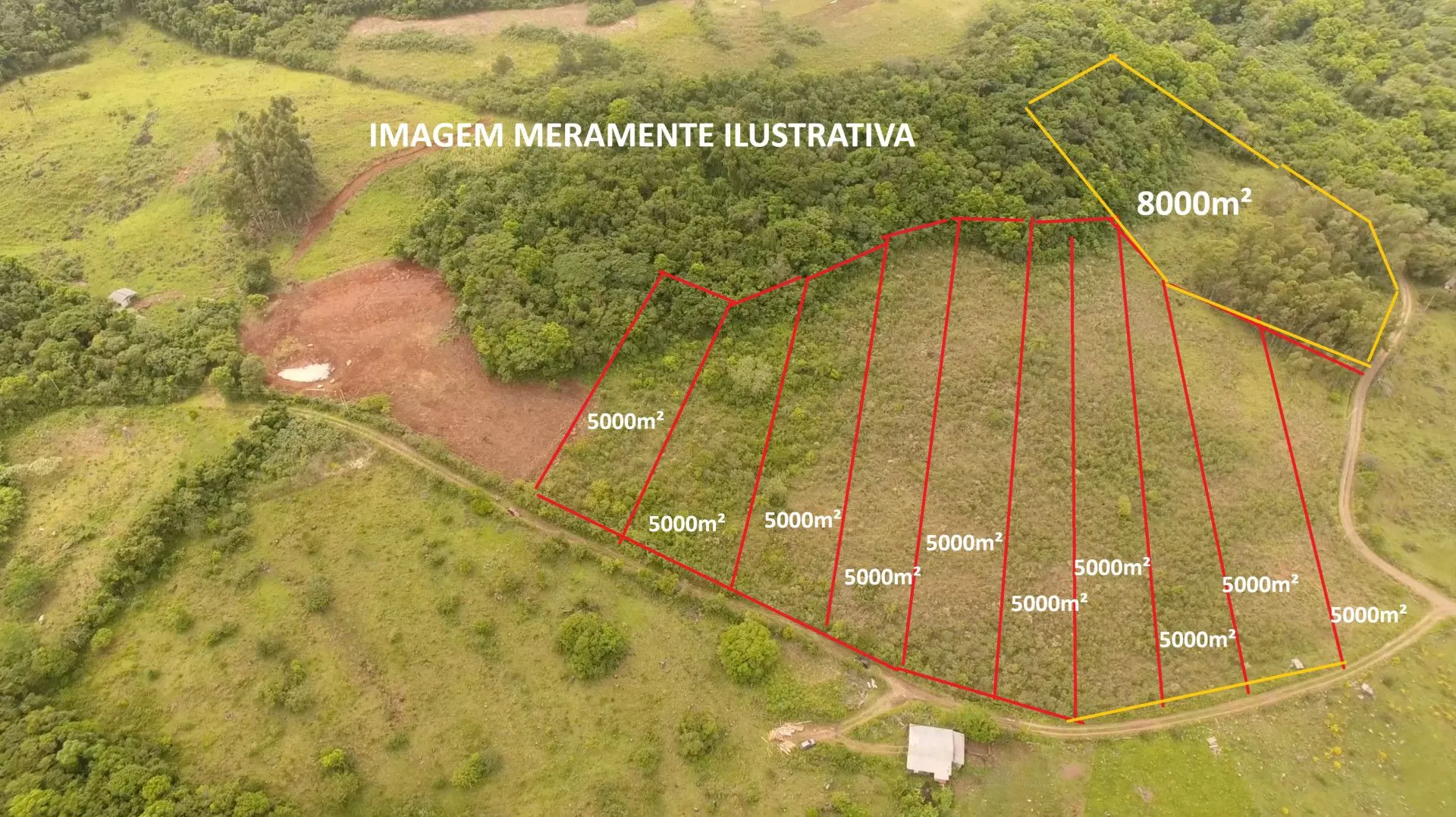Chácara à venda de 4.800 m² em Santo Antônio da Patrulha, RS, Brasil